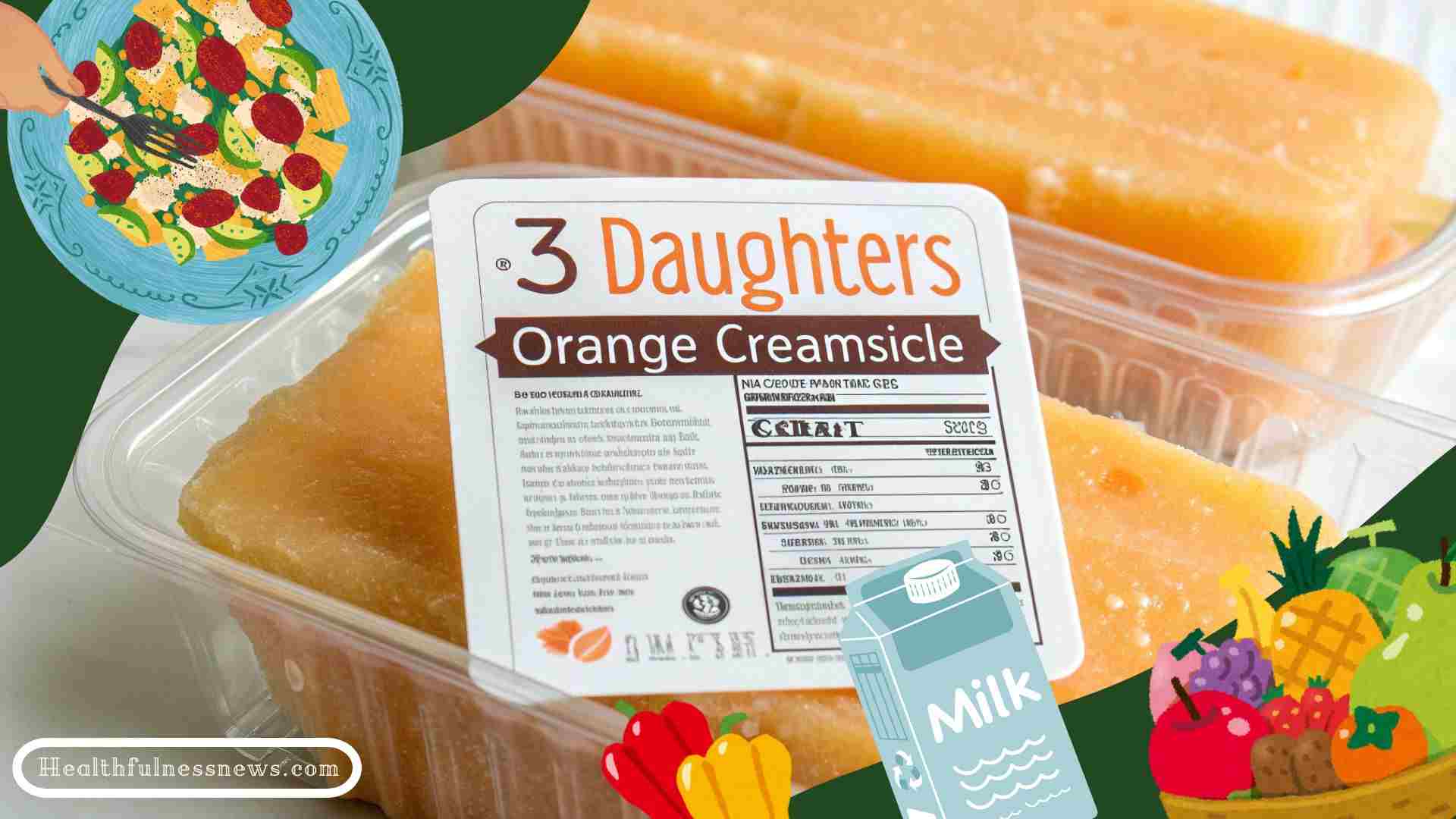 3 Daughters Orange Creamsicle Nutrition Facts