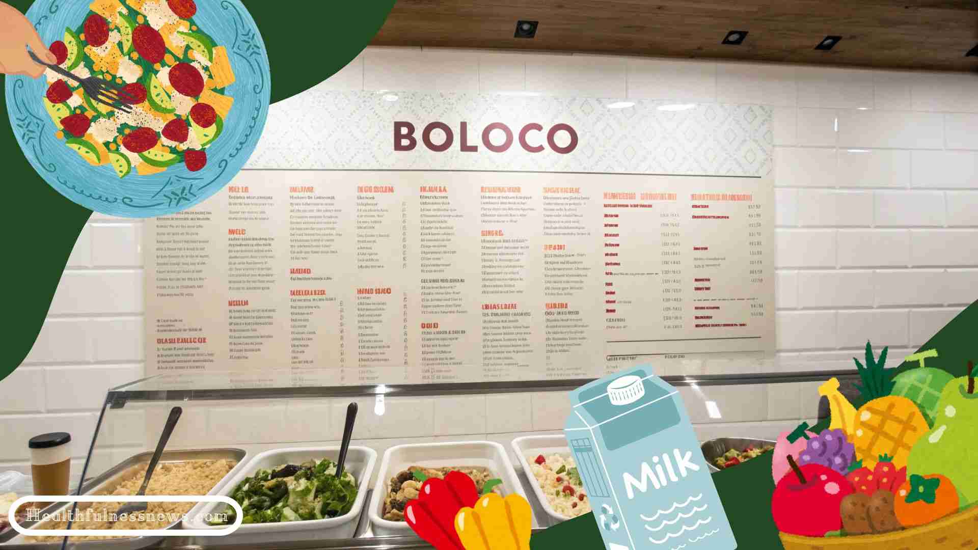 Boloco Menu Nutrition