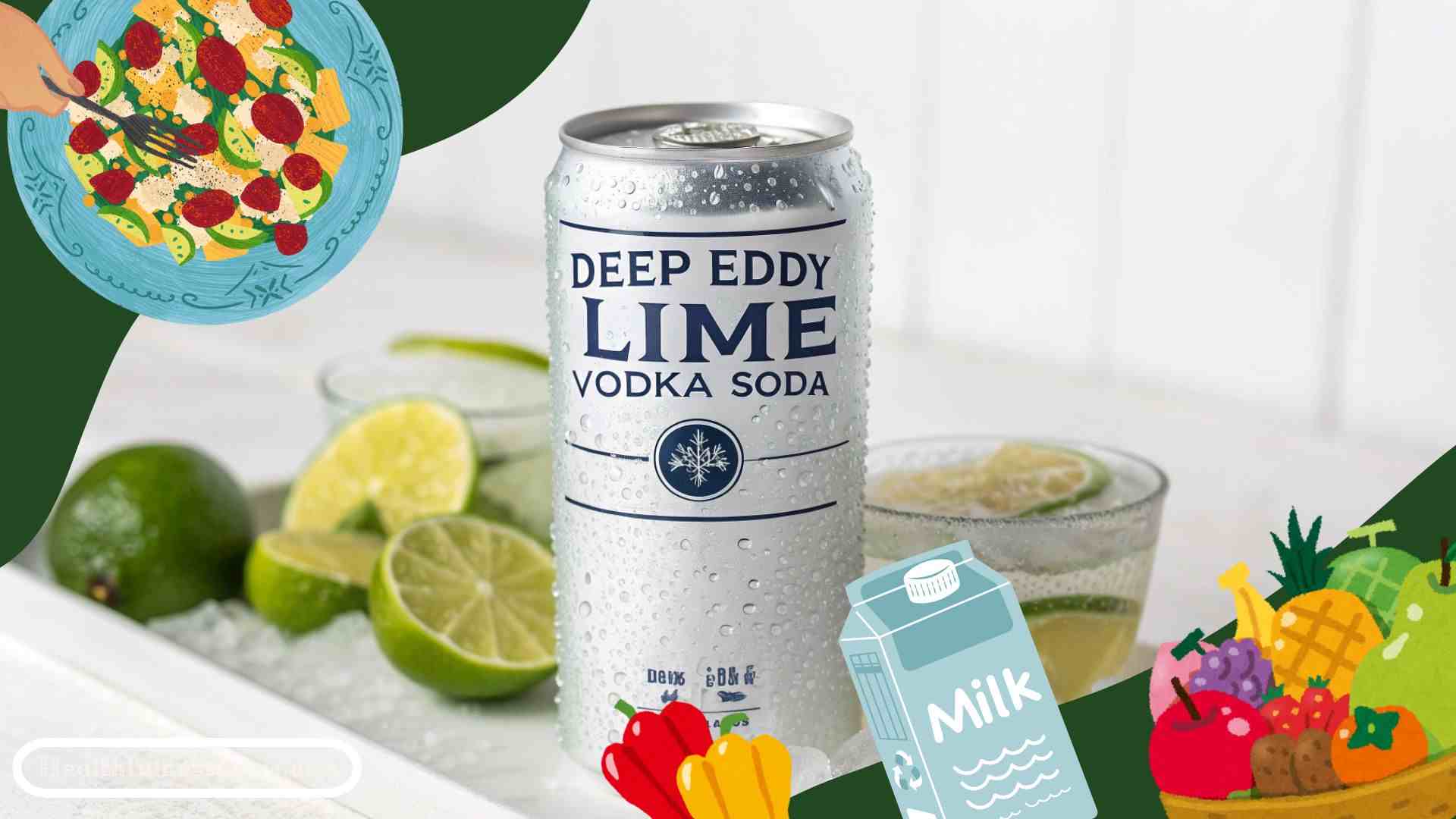 Deep Eddy Lime Vodka Soda Nutrition Facts