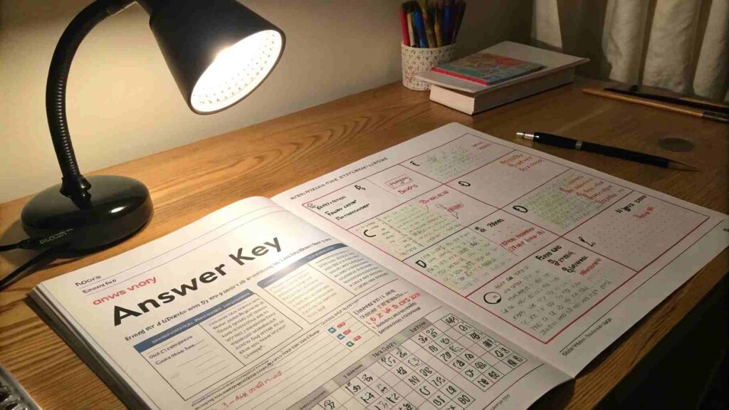 The Role of the Answer Key
