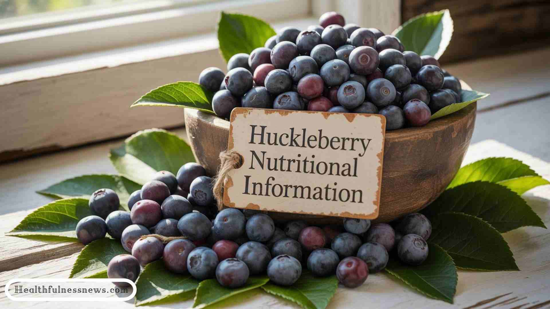 Huckleberry Nutritional Information