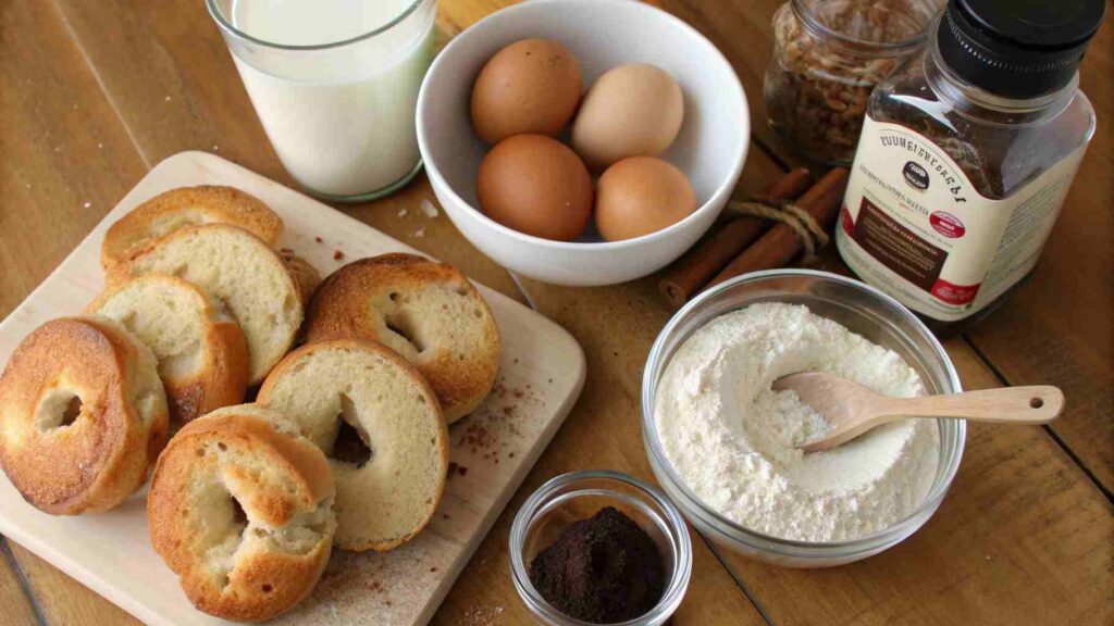 Key Ingredients in French Toast Bagels