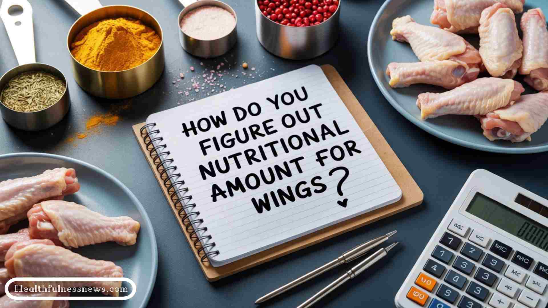 How Do You Figure Out Nutritional Amount For Wings