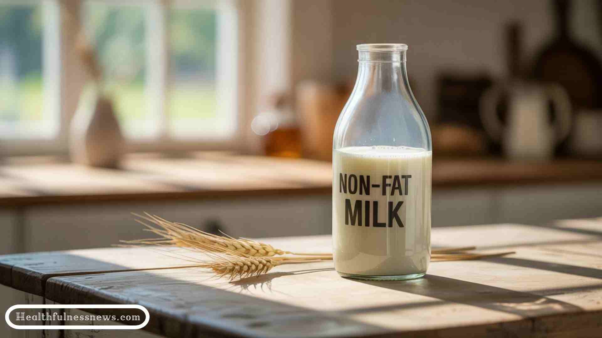 Nonfat Milk Nutrition Label